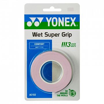 Yonex AC 102 EX Super Grap 3Pack Mist Pink